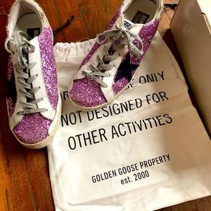 Authentic Golden Goose DB. Very gently and barely worn. Sz 40. Super cute. $515